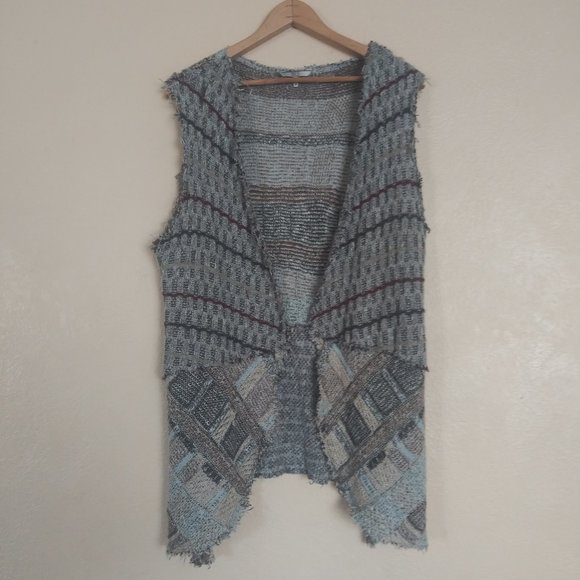 BKE Sleeveless Knit Duster Women's Medium - Picture 1 of 6